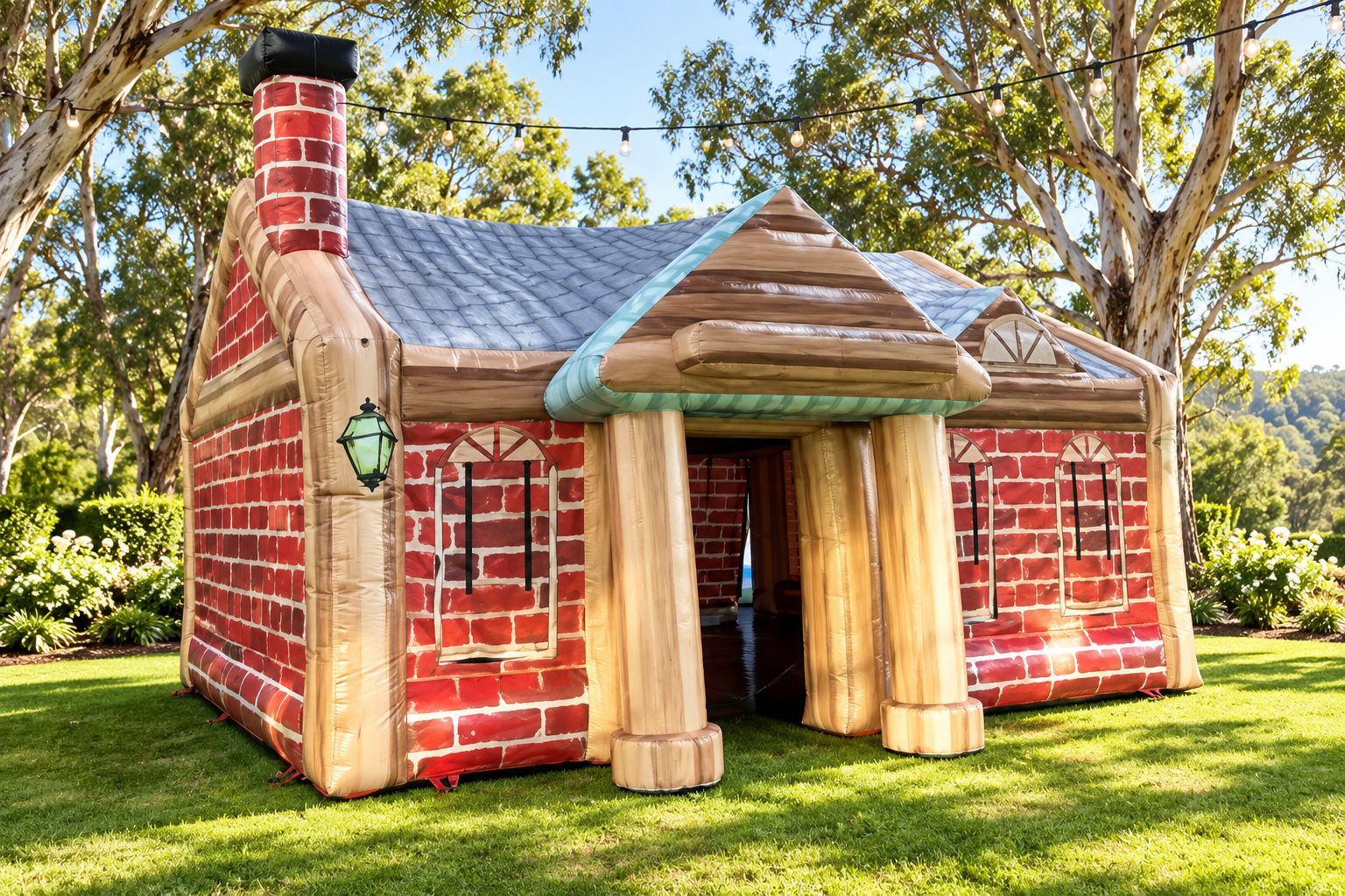 The Saloon in a digitally staged outdoor setting